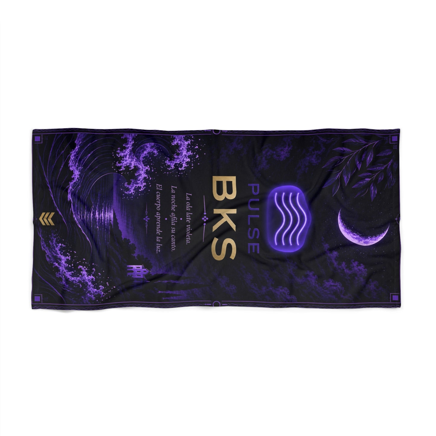 BKS Pulse Verse™ Beach Towel