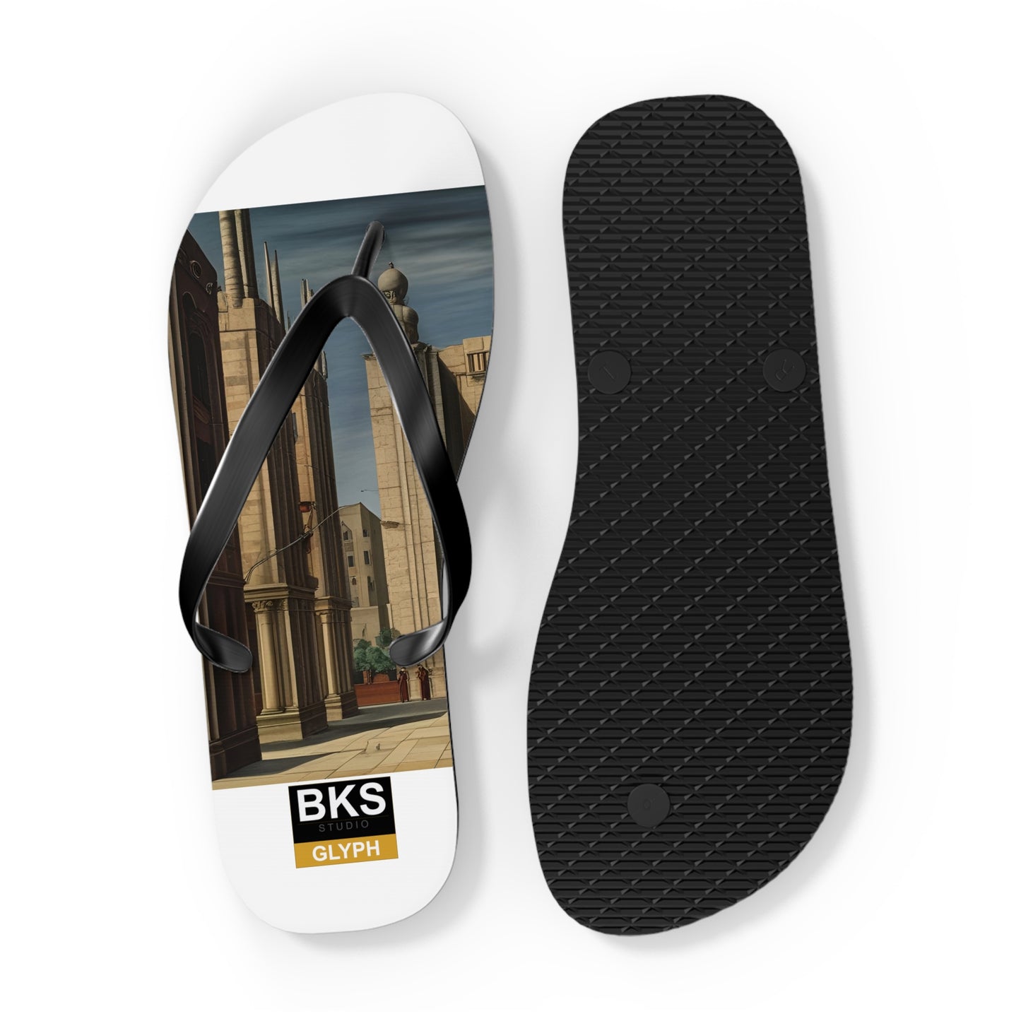 BKS Glyph Metaphysic™ Flip Flops
