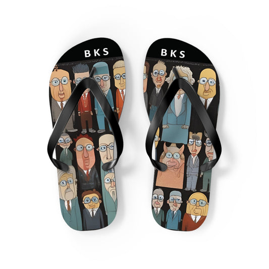 BKS Folklore Crowd Flip Flop - BKS Folklore Flip Flop