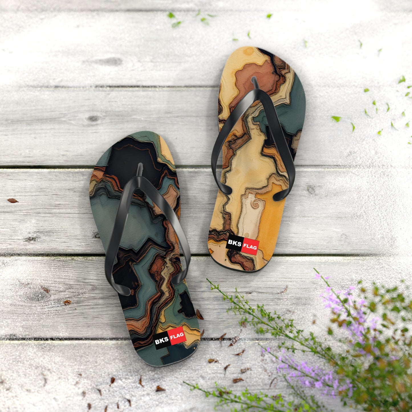 BKS Flag Citrus™ Flip Flops