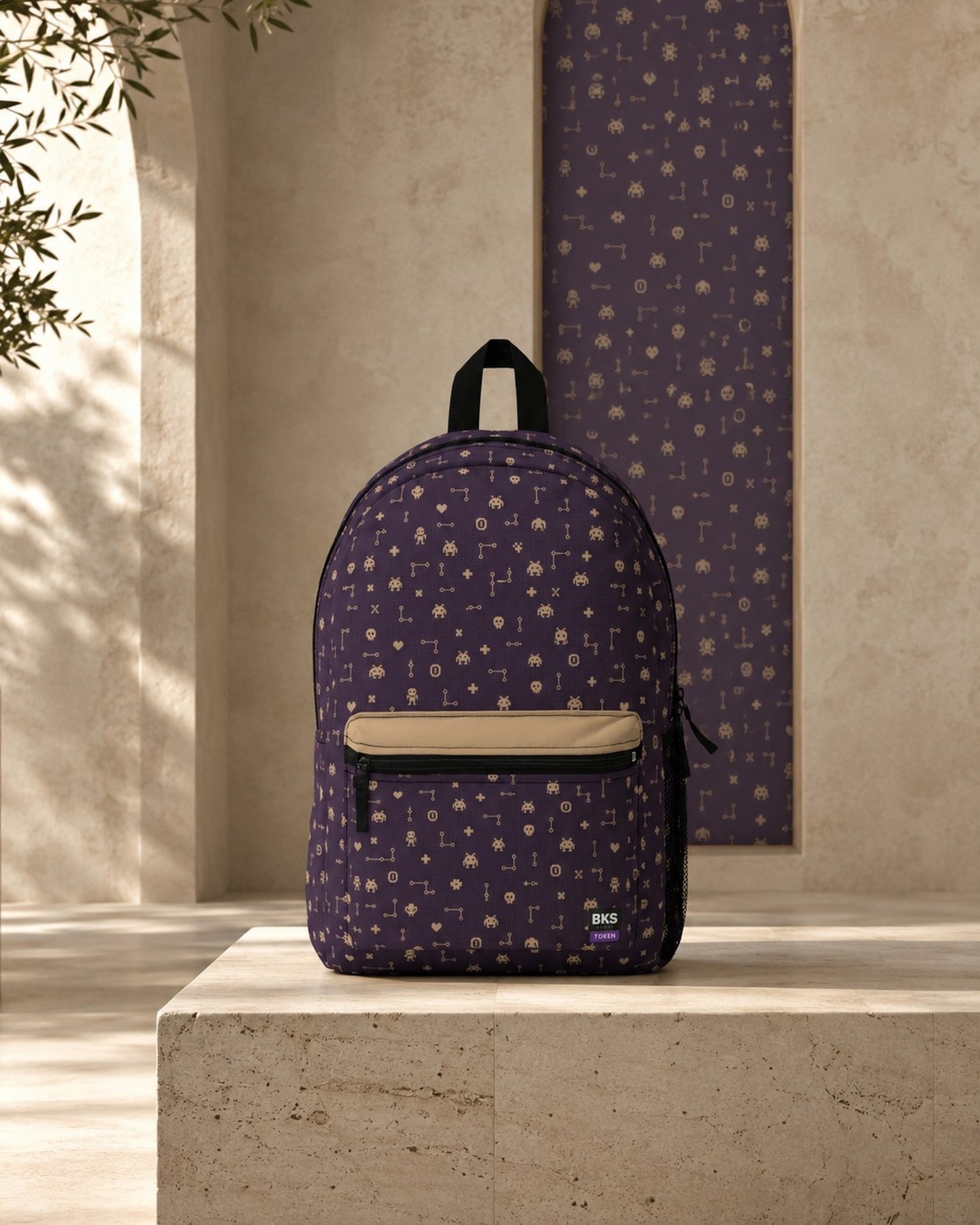BKS Token Sprite Cache Backpack — editorial podium