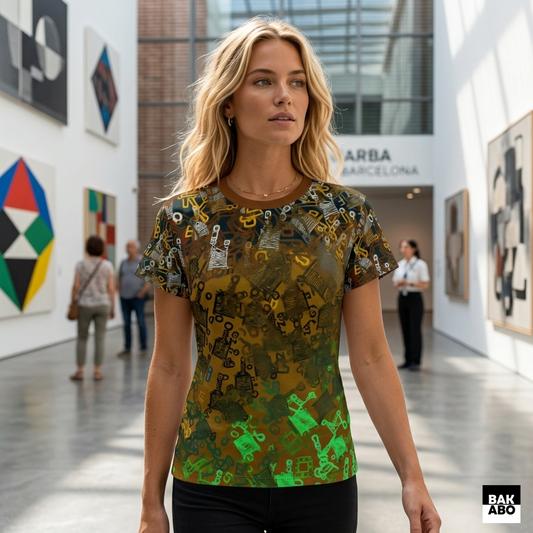 Neo Bloom Women's Cut & Sew Tee