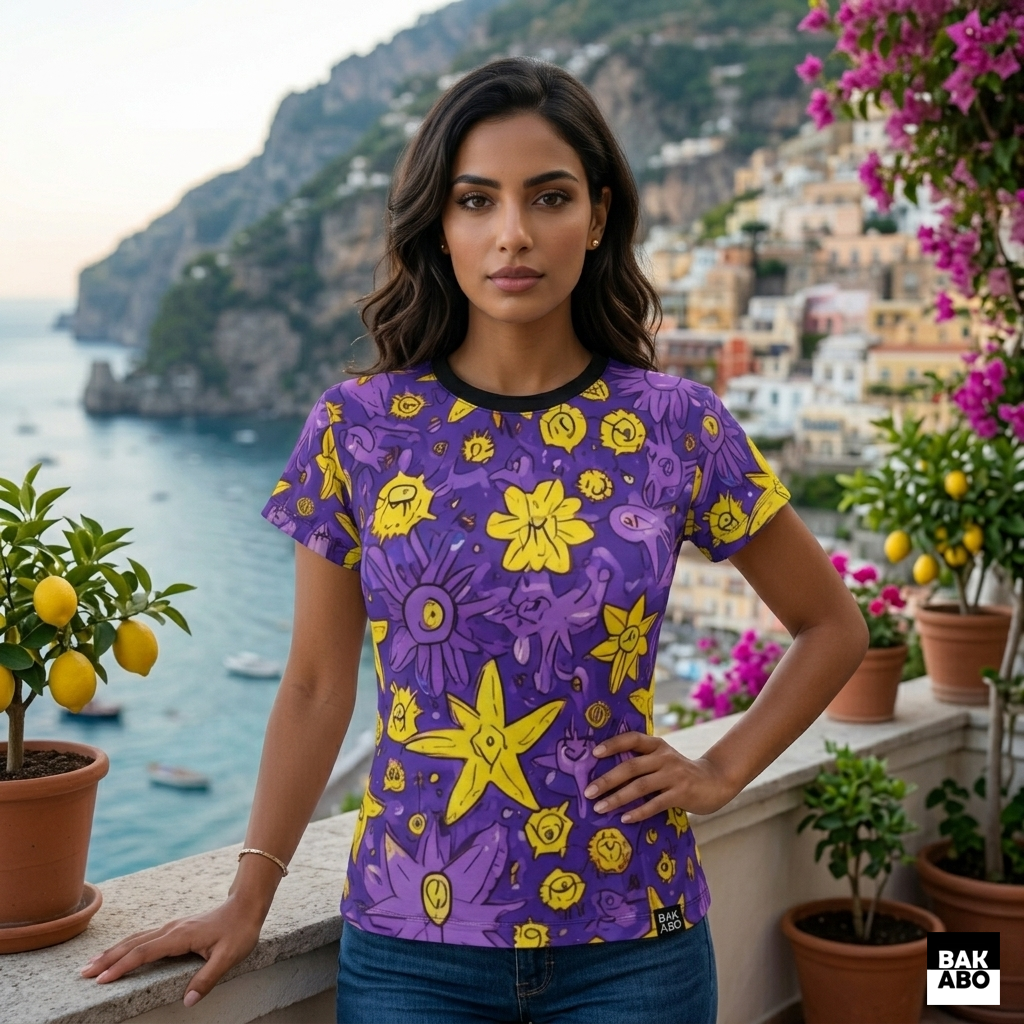 OceanStar Women's Cut & Sew Tee Printify bakabo.club
