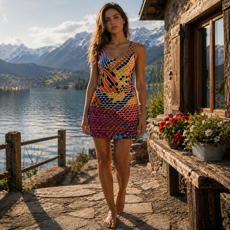 Regal Resurgence (BKS)👑Abito dal taglio da donna
