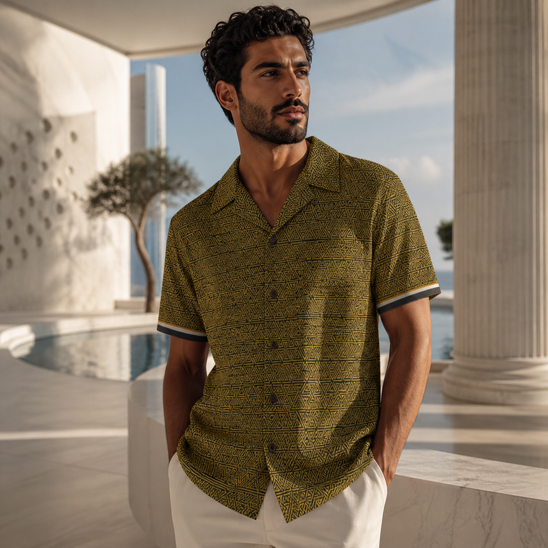 MysticTriangle (BKS)🌺Camicia hawaiana