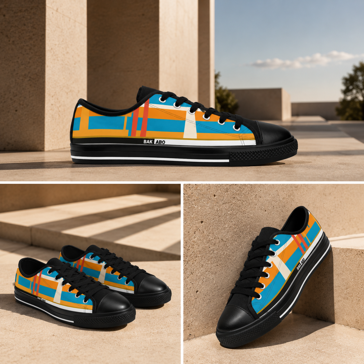BKS Riviera Cabana™ Sneakers Printify BKS Studio