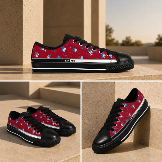 BKS Coral Sneakers - BKS Folklore Sneakers