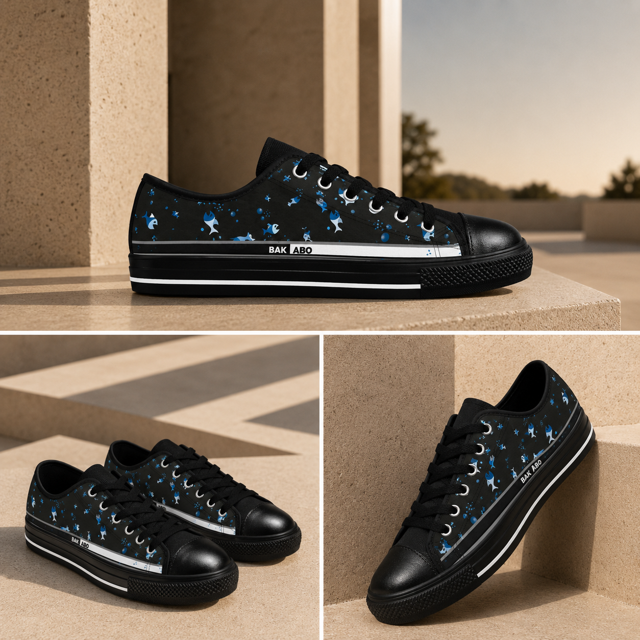 BKS Abyss Sneakers - BKS Folklore Sneakers