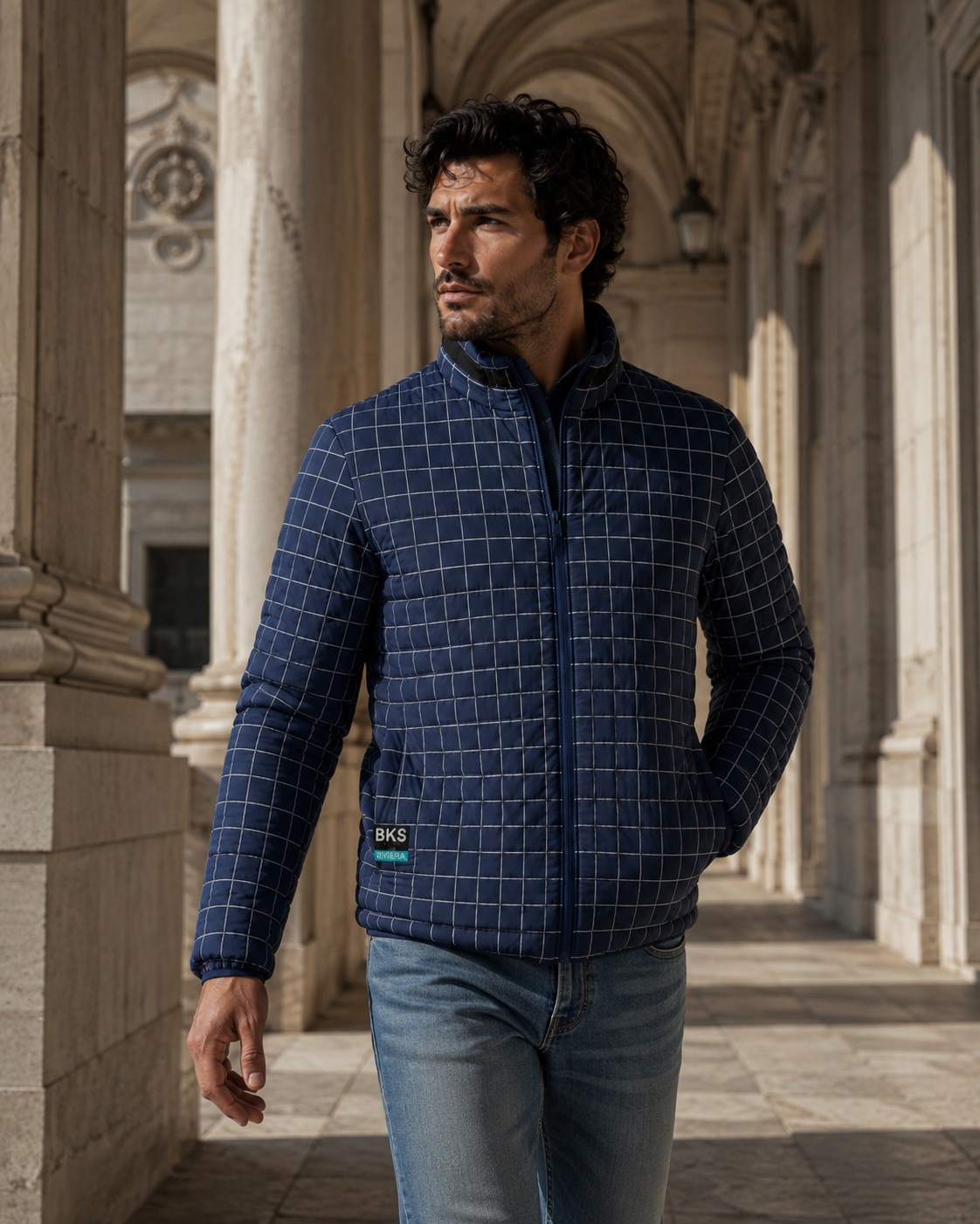 BKS Riviera Lagoon Puffer Jacket - view 3