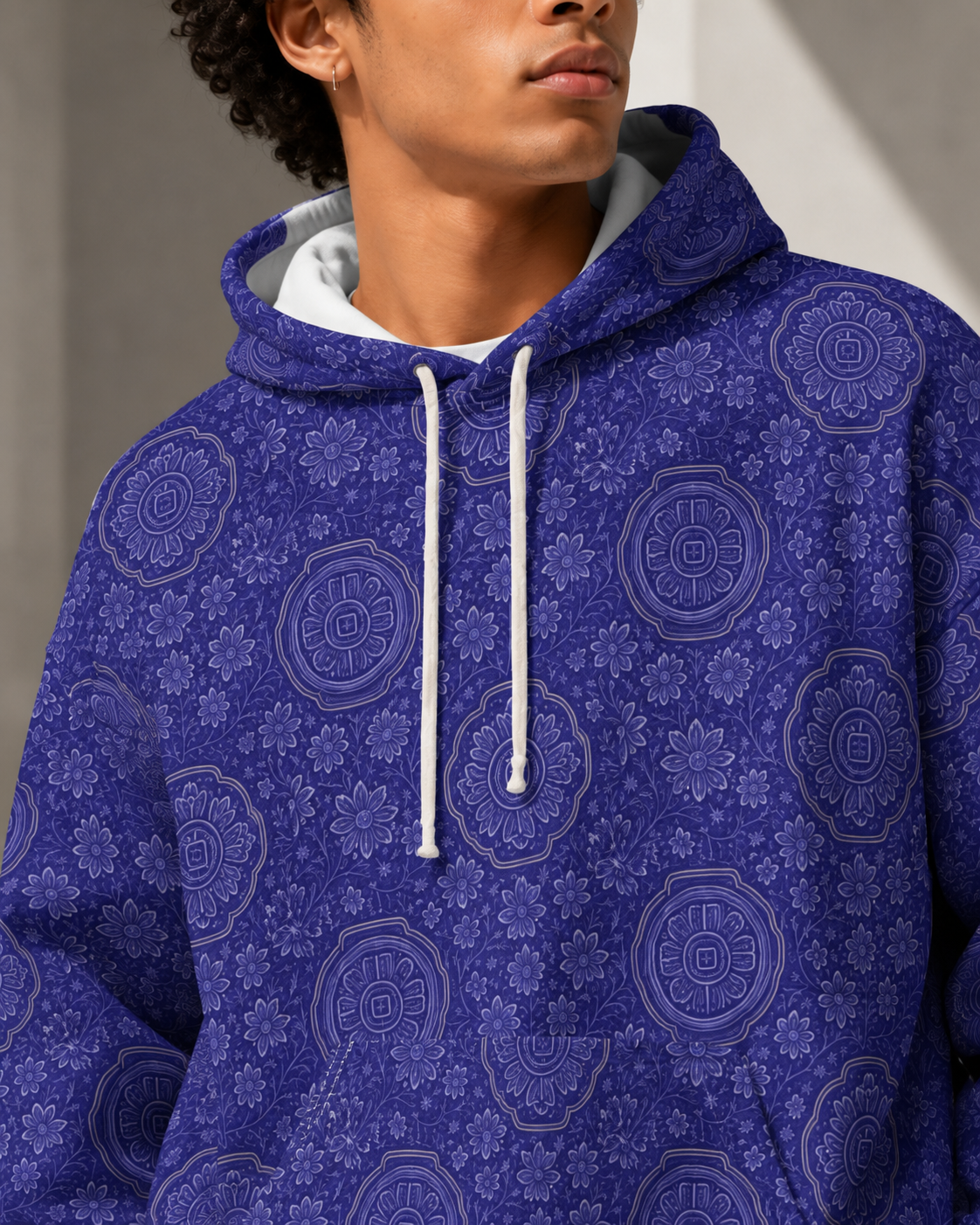 Token Vault™ Pullover Hoodie — close-up