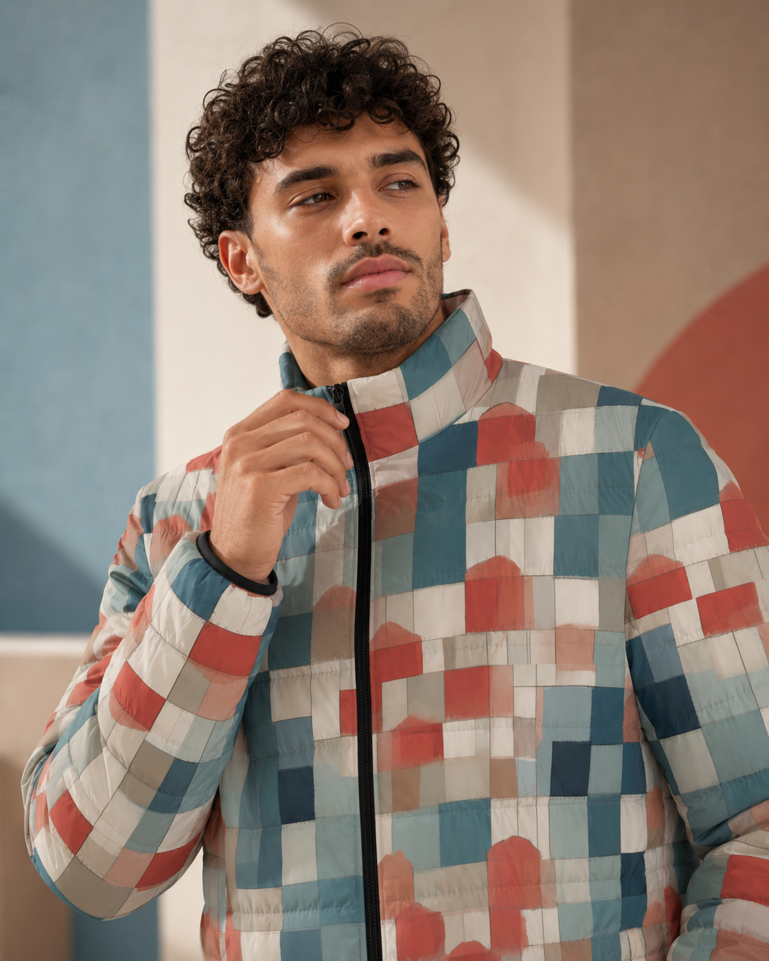 BKS Flag Block™ Puffer Jacket