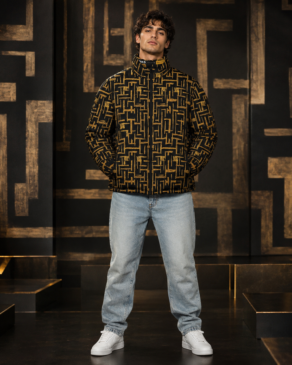 BKS Glyph Cipher™ Puffer Jacket