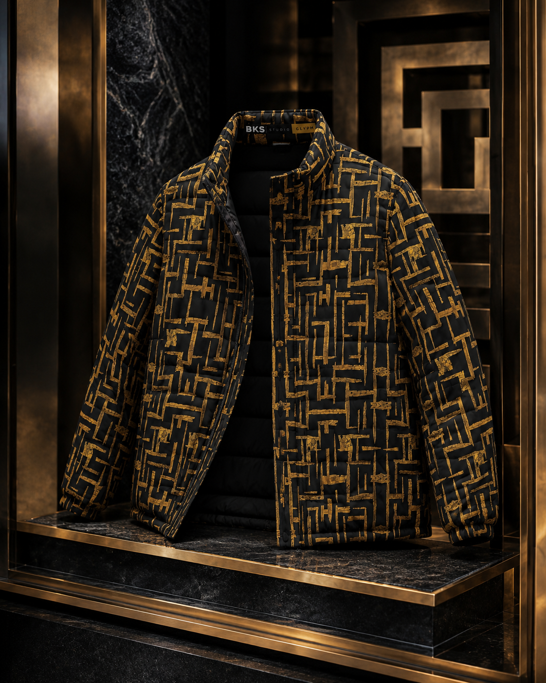 BKS Glyph Cipher™ Puffer Jacket