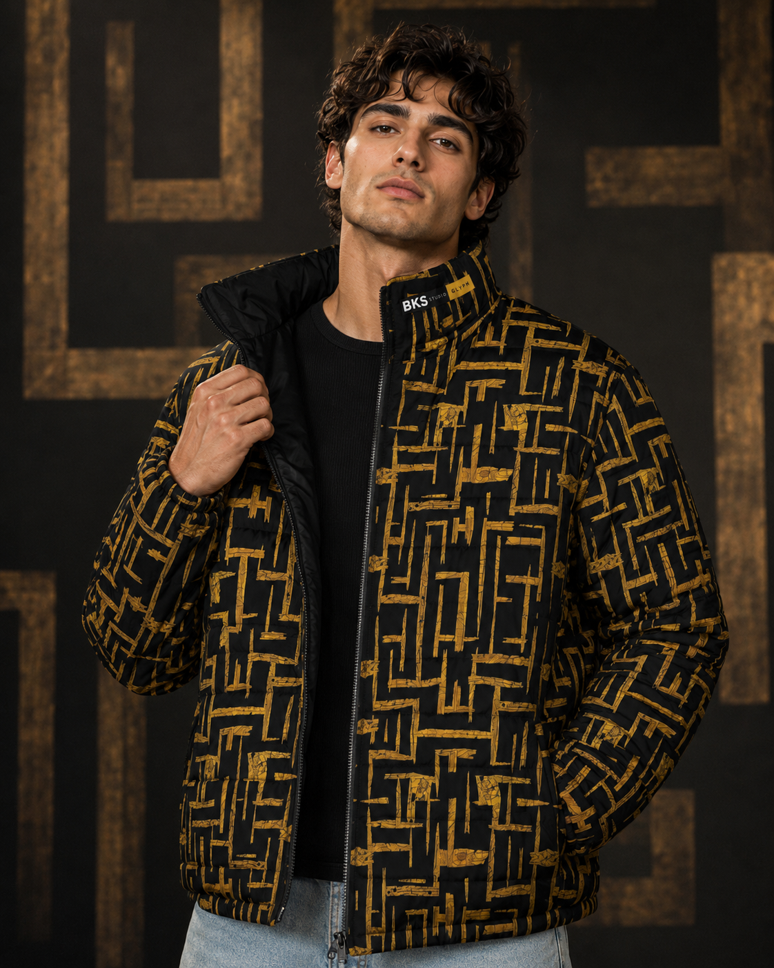 BKS Glyph Cipher™ Puffer Jacket