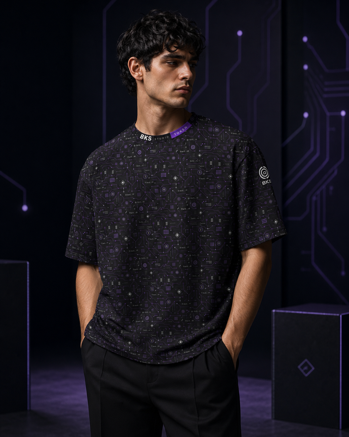 BKS Token Circuit™ AOP Tee