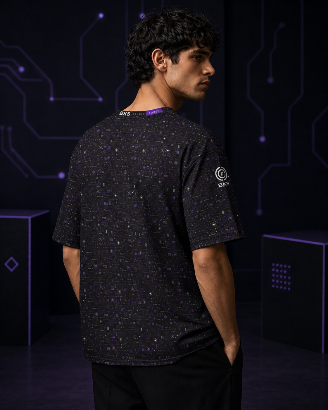 BKS Token Circuit™ AOP Tee