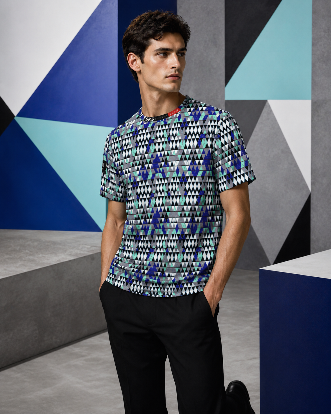 BKS Flag Ribbon™ AOP Tee