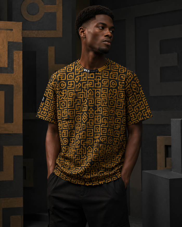 BKS Glyph Cipher™ AOP Tee