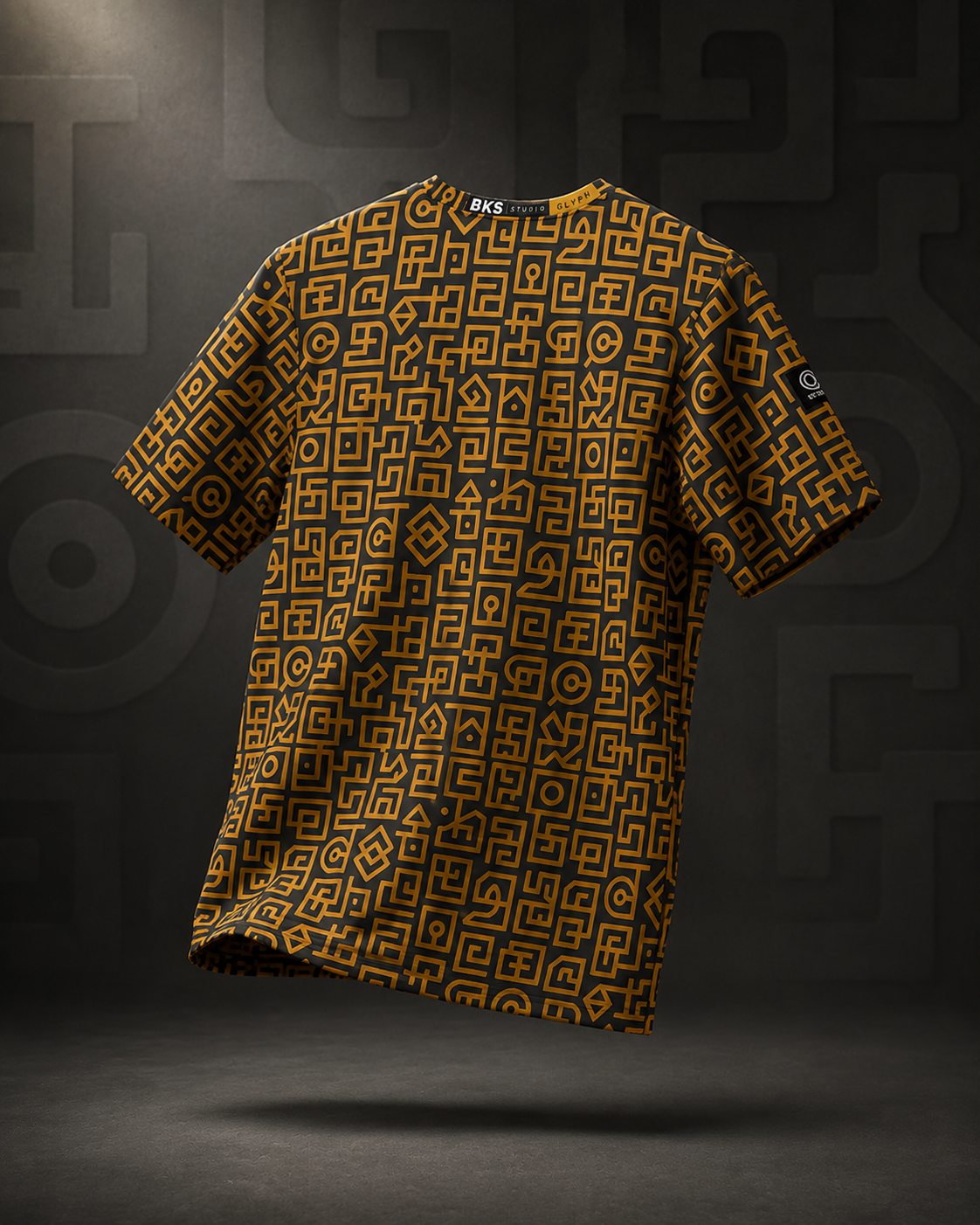 BKS Glyph Cipher™ AOP Tee