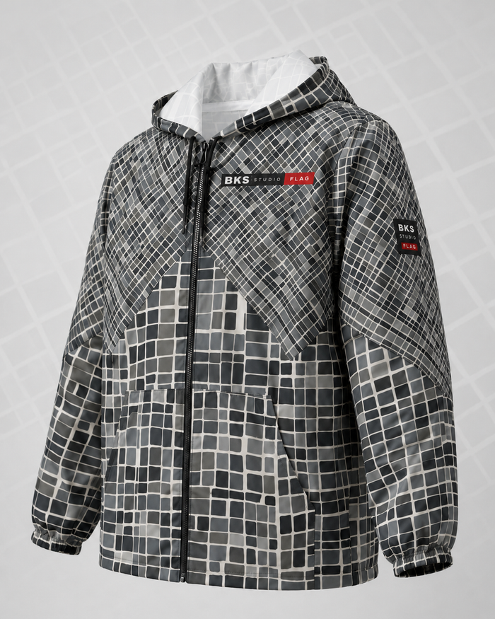 BKS Flag Colorblock Chevron™ Windbreaker