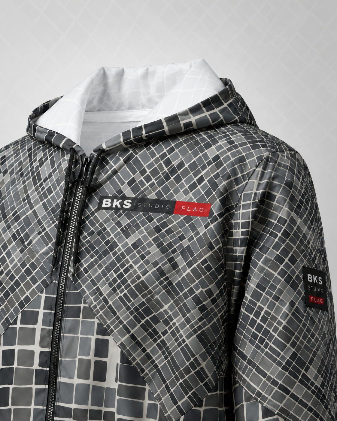 BKS Flag Colorblock Chevron™ Windbreaker