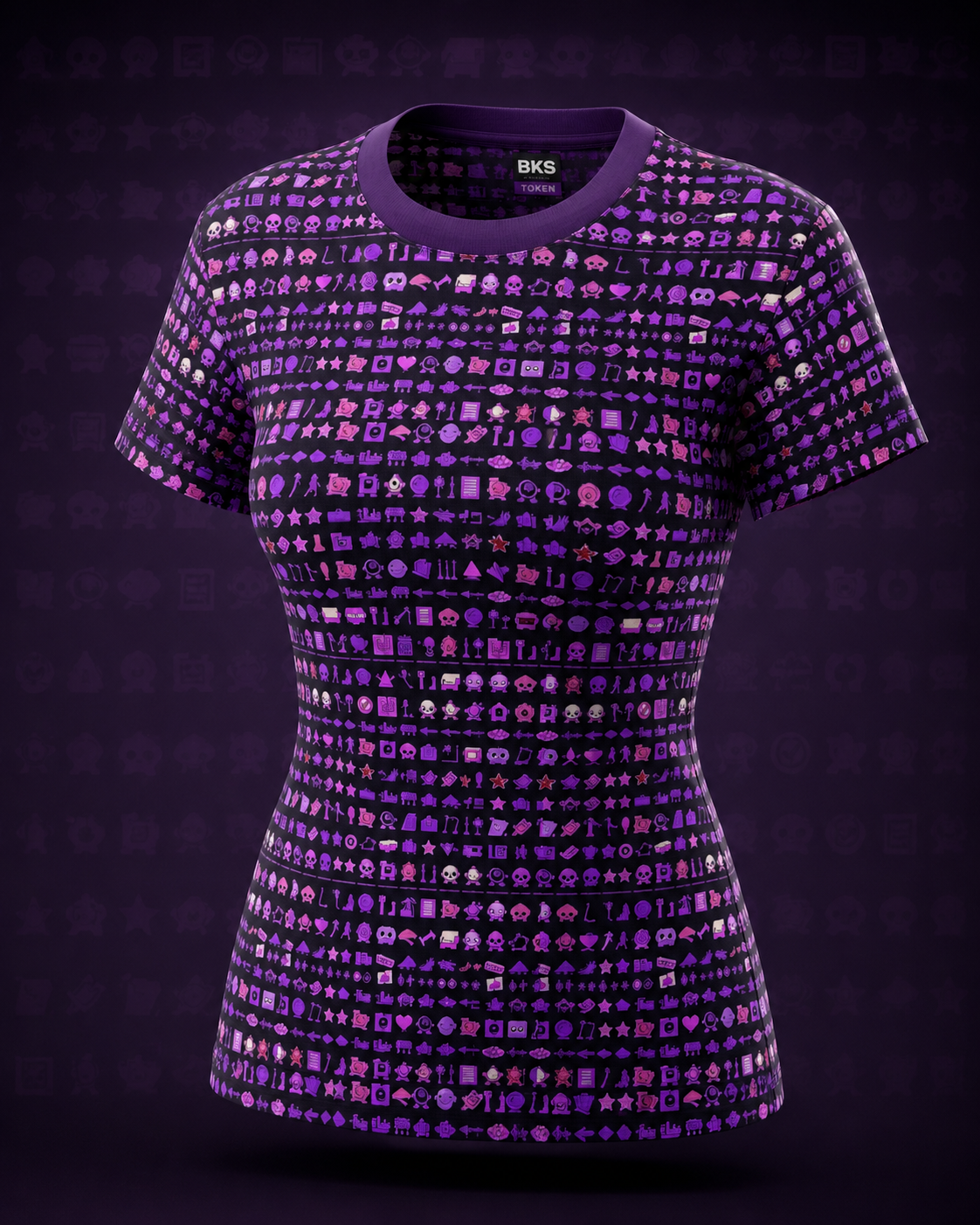 BKS Token Coin Women's AOP Tee
