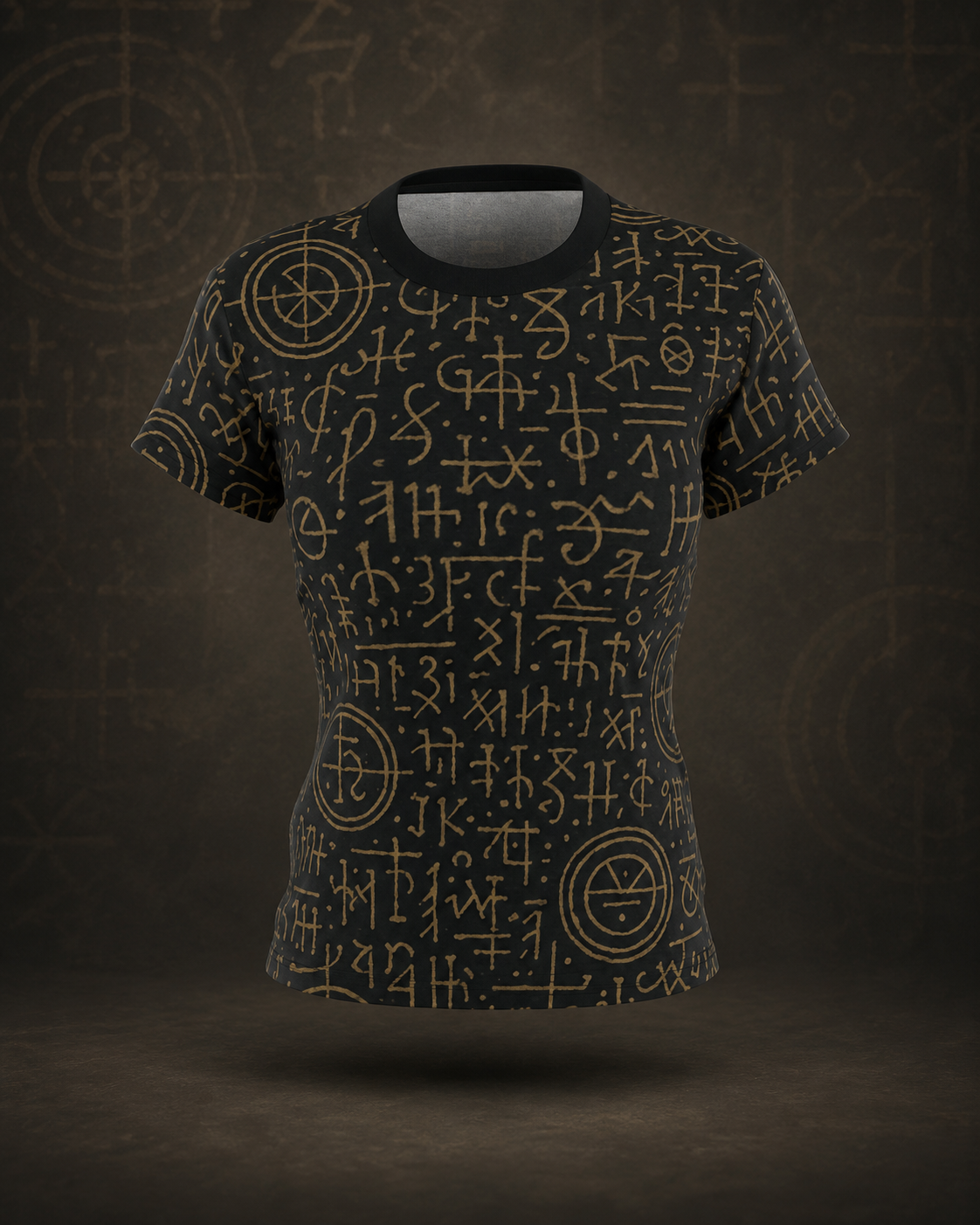 Glyph Script™ Tee — front view