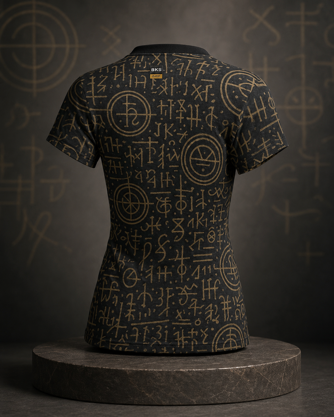BKS Glyph Script™ Women's AOP Tee