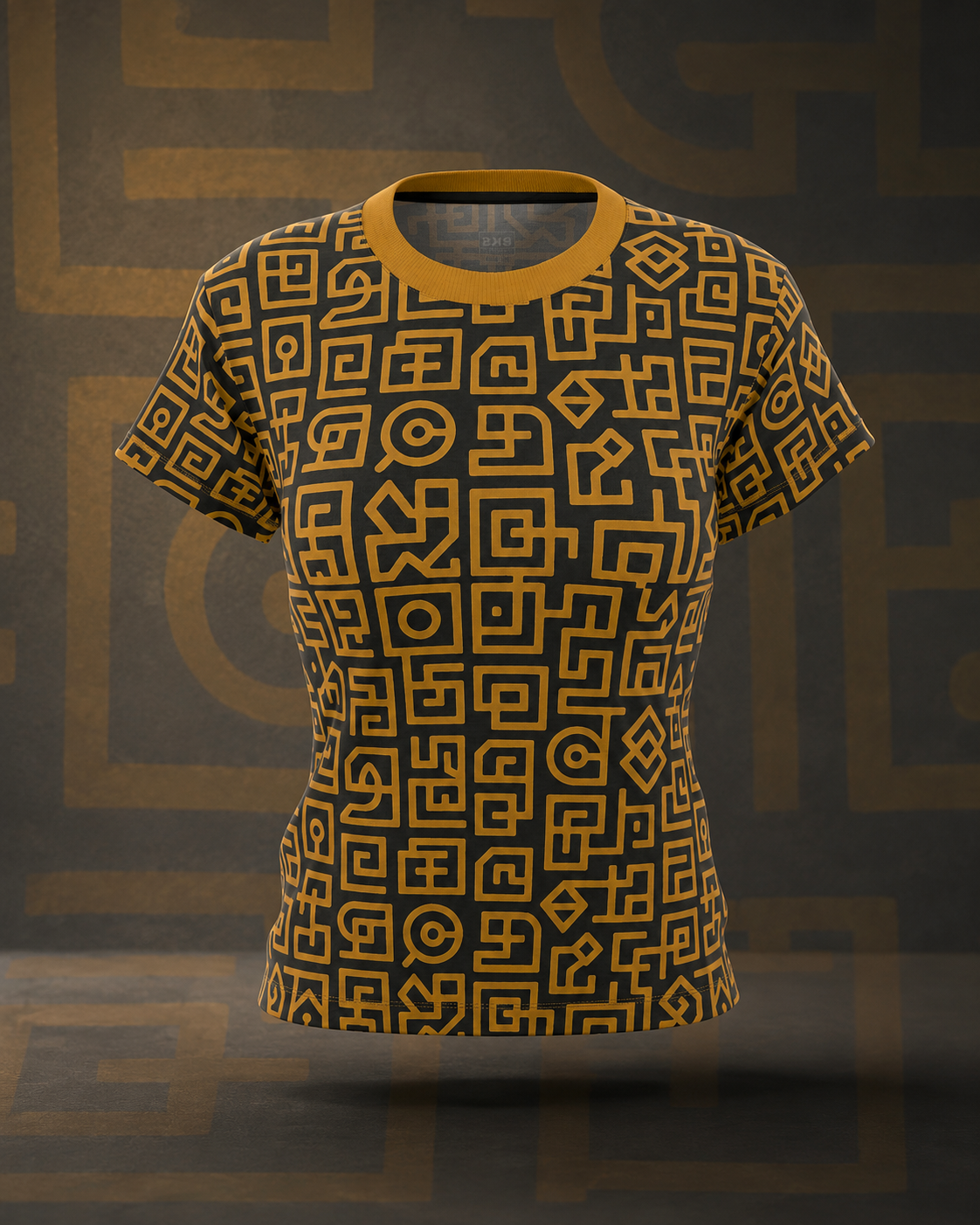 BKS Glyph Cipher™ Women's AOP Tee