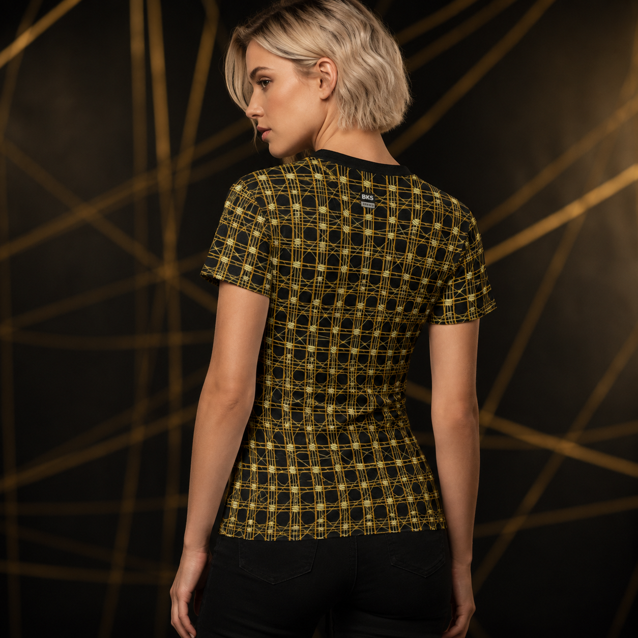BKS Hours Lattice™ Women's AOP Tee