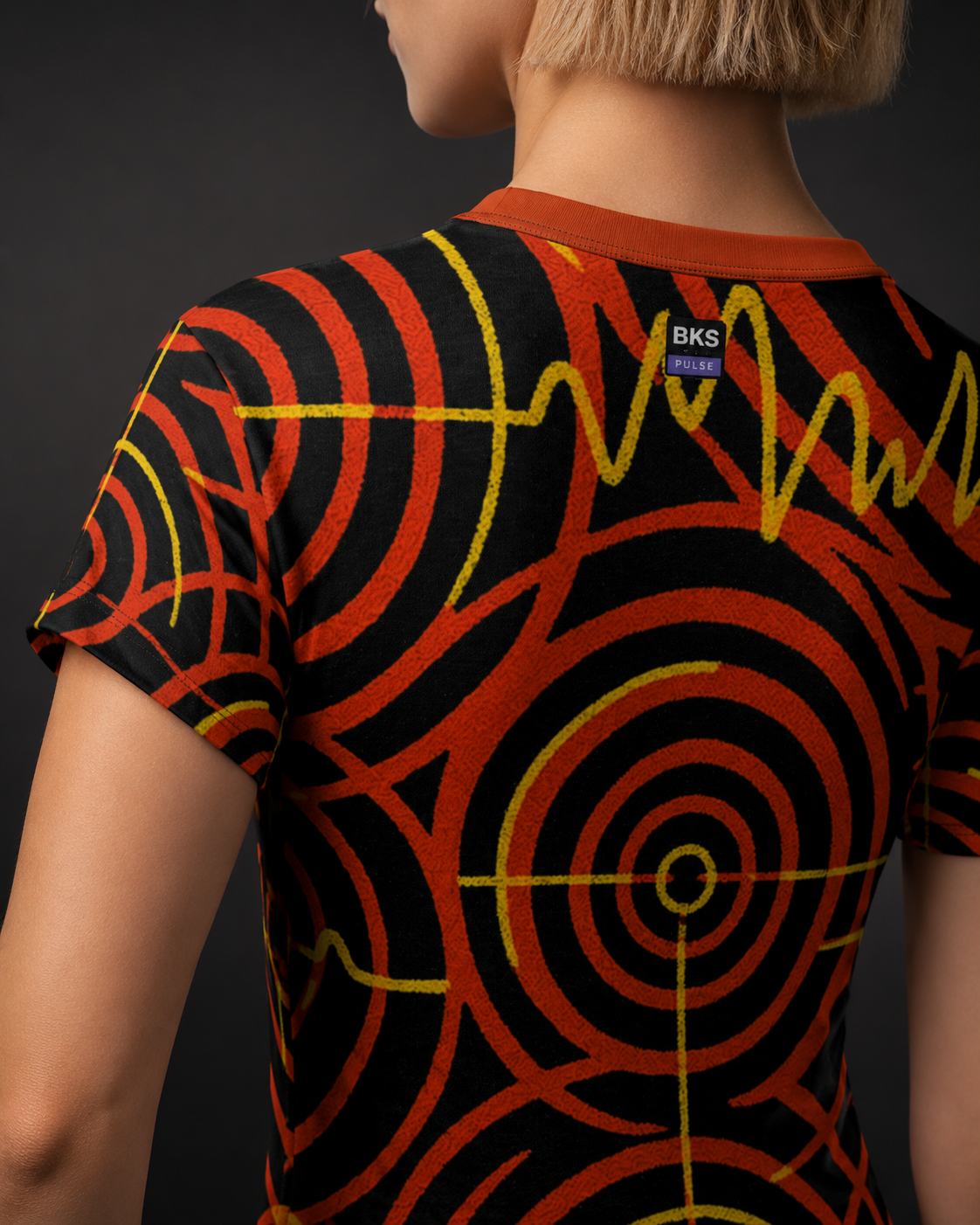 BKS Pulse Wave Women's AOP Tee