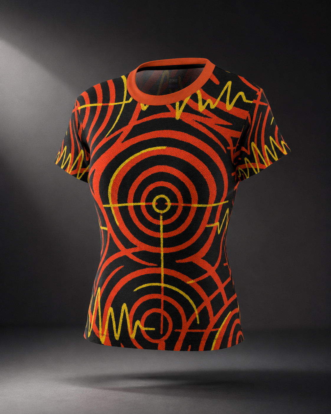 BKS Pulse Wave Women's AOP Tee
