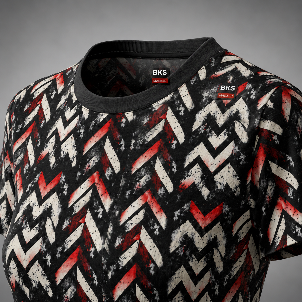 BKS Marker Chevron™ Women's AOP Tee