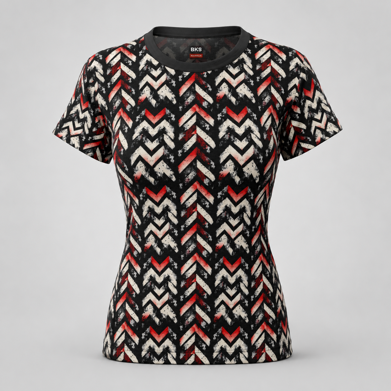 BKS Marker Chevron™ Women's AOP Tee