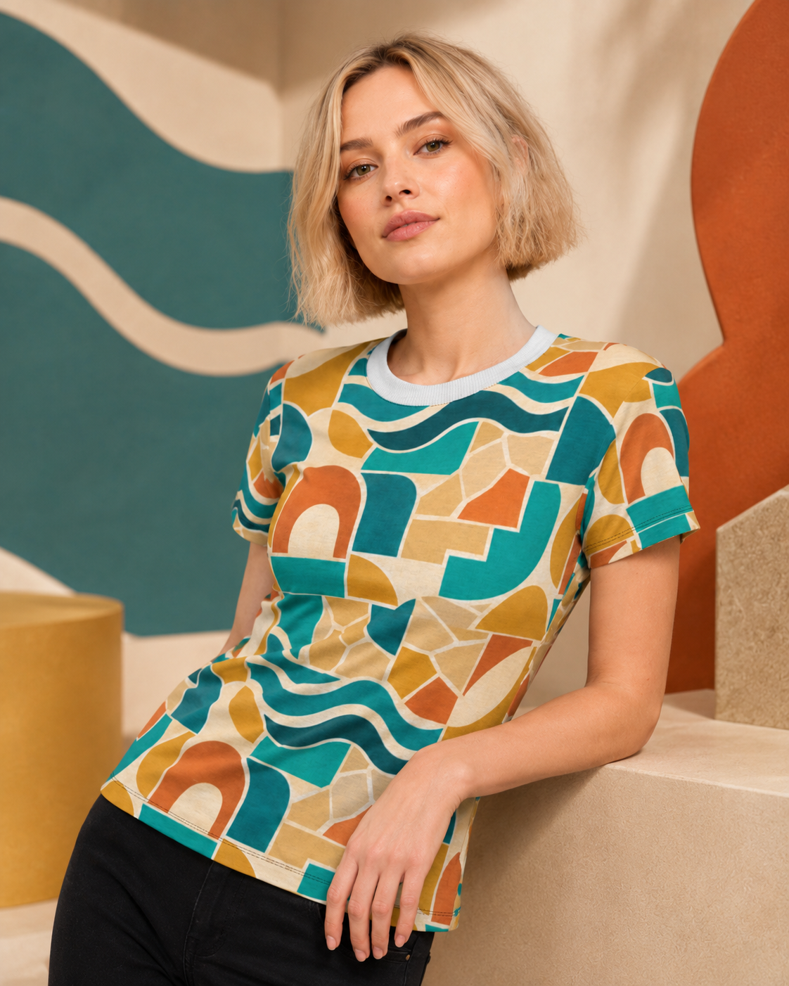 BKS Riviera Bloom™ Women's AOP Tee
