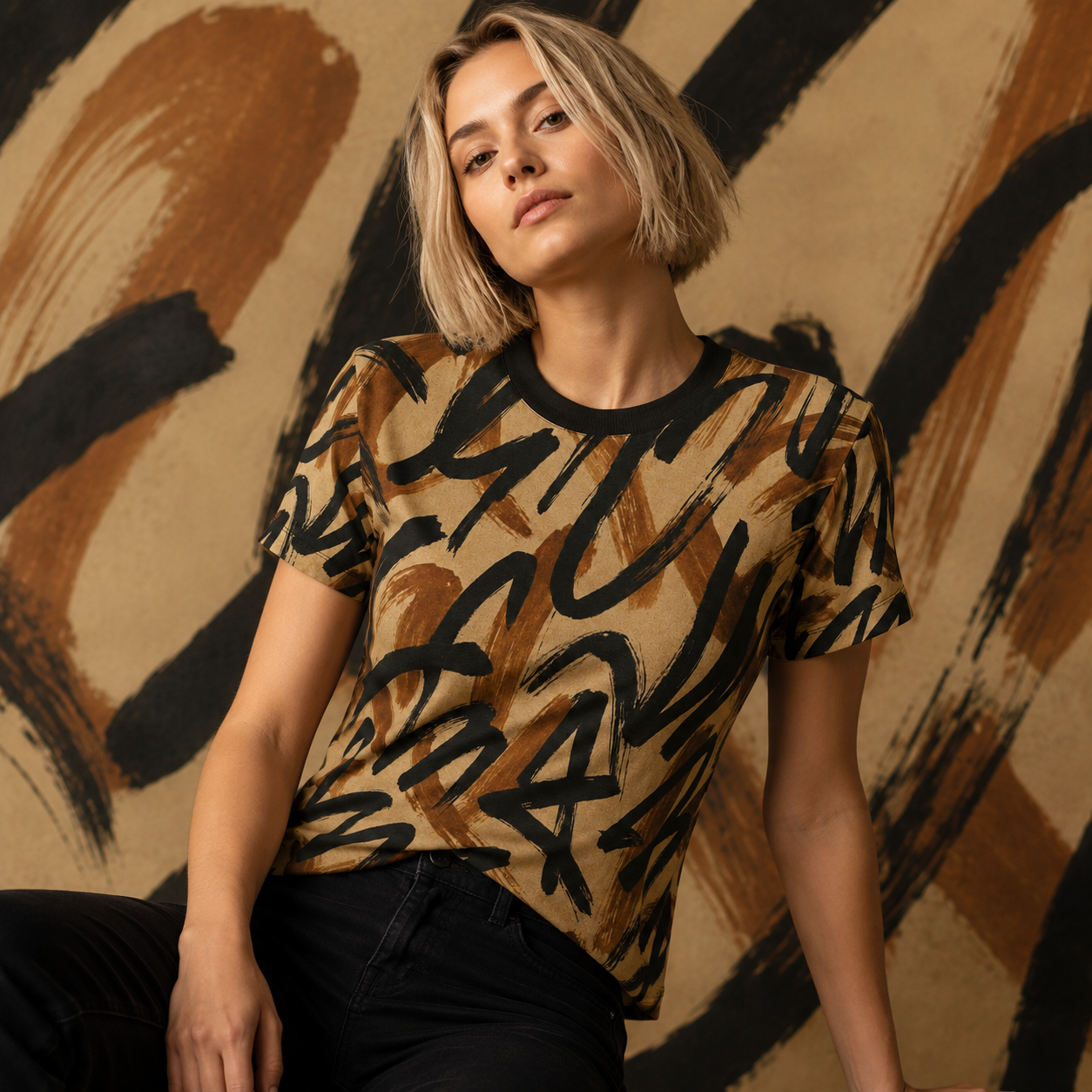 BKS Marker Drift™ Women's AOP Tee