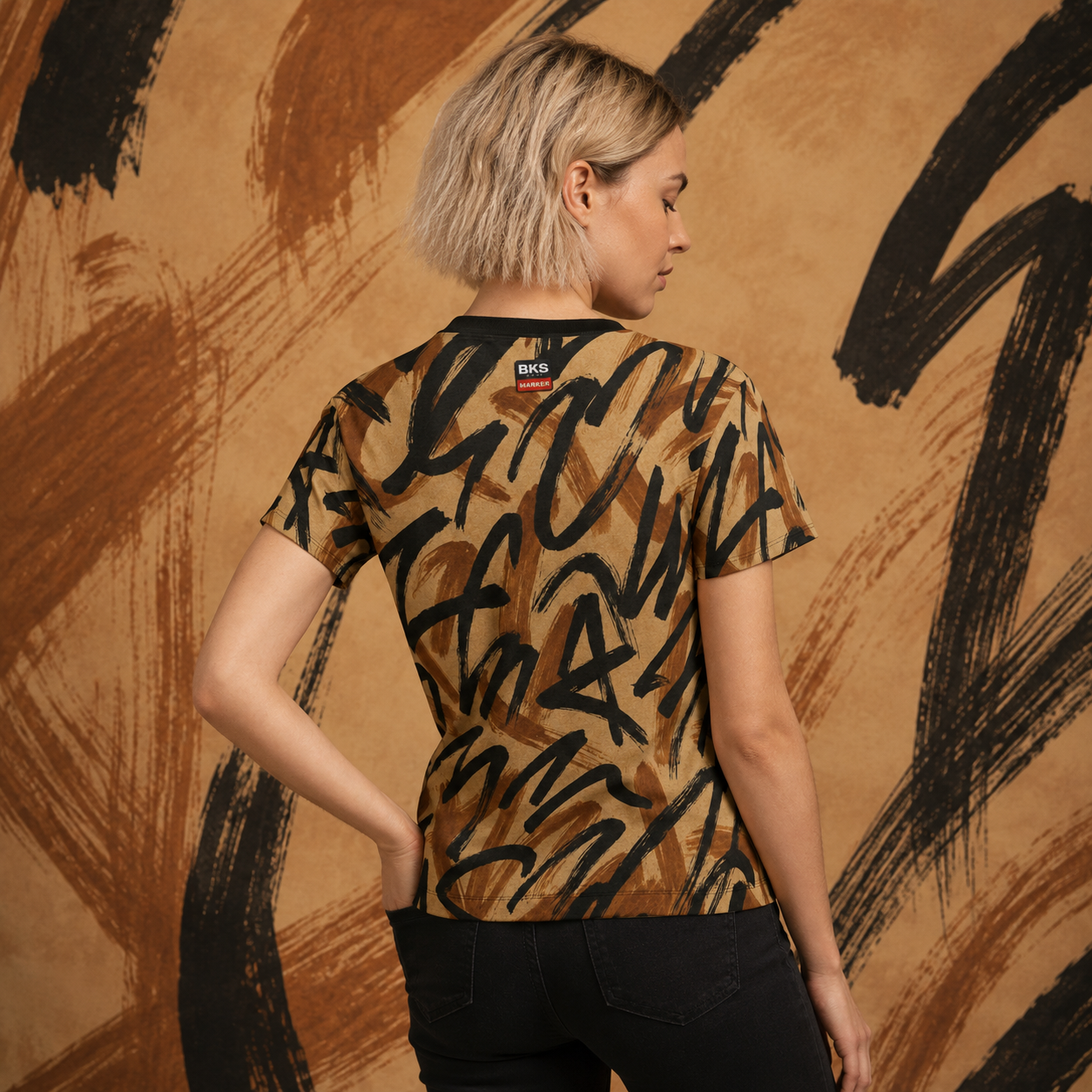 BKS Marker Drift™ Women's AOP Tee
