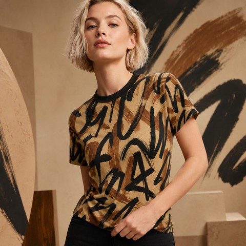 BKS Marker Drift™ Women's AOP Tee