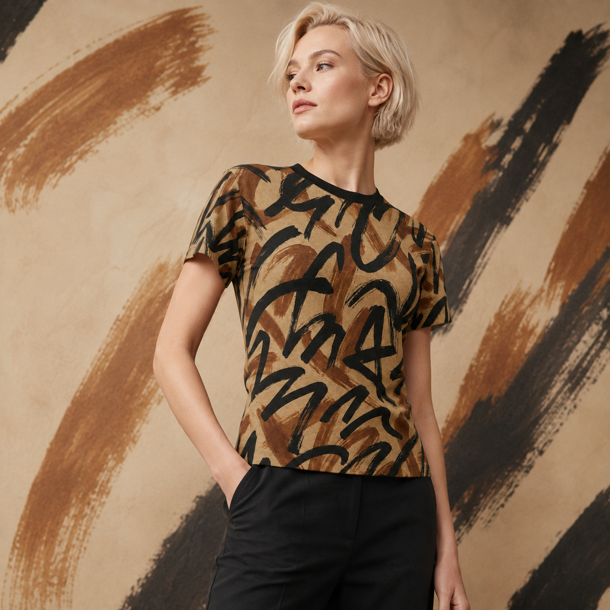 BKS Marker Drift™ Women's AOP Tee