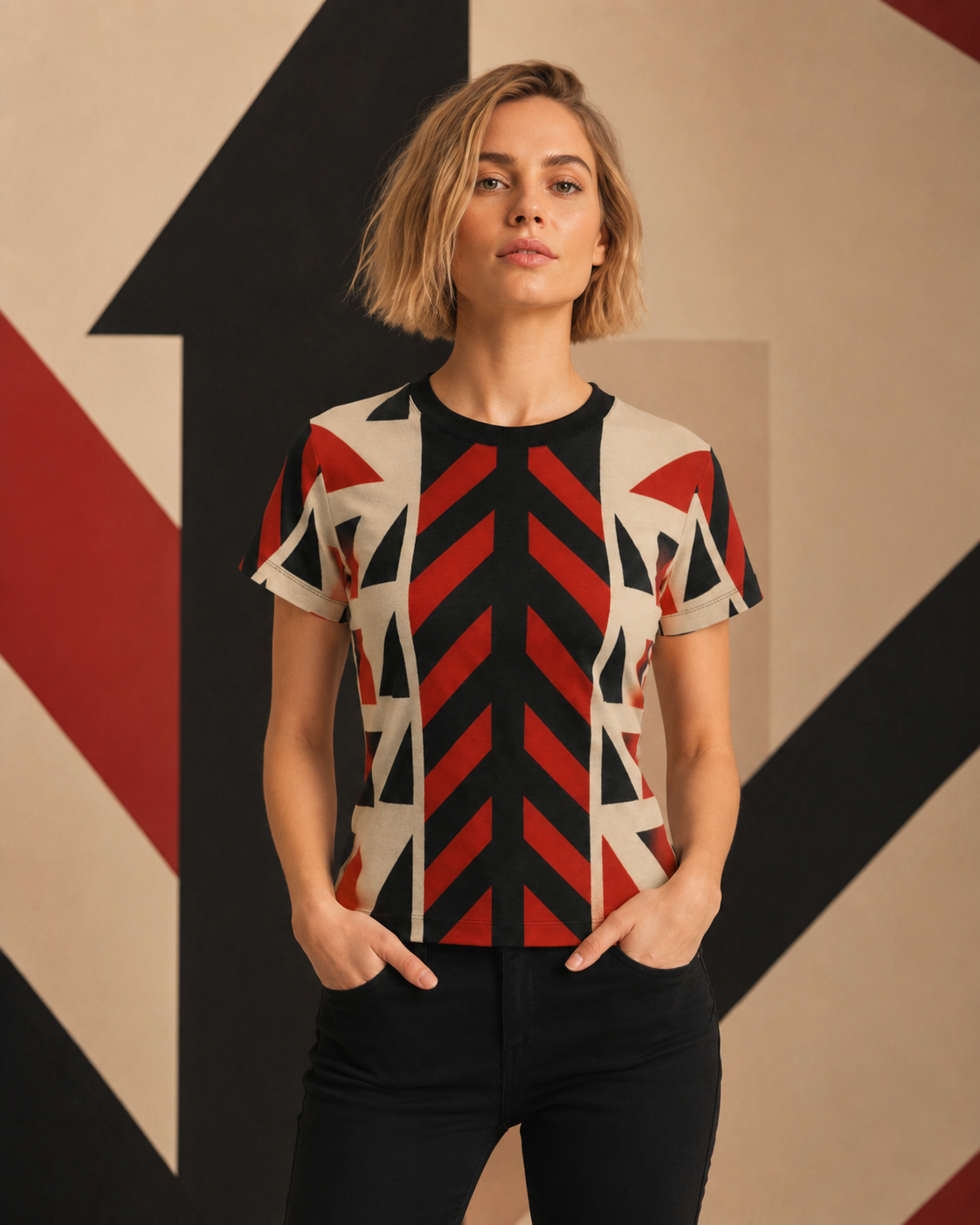 BKS Flag Standard™ Women's AOP Tee
