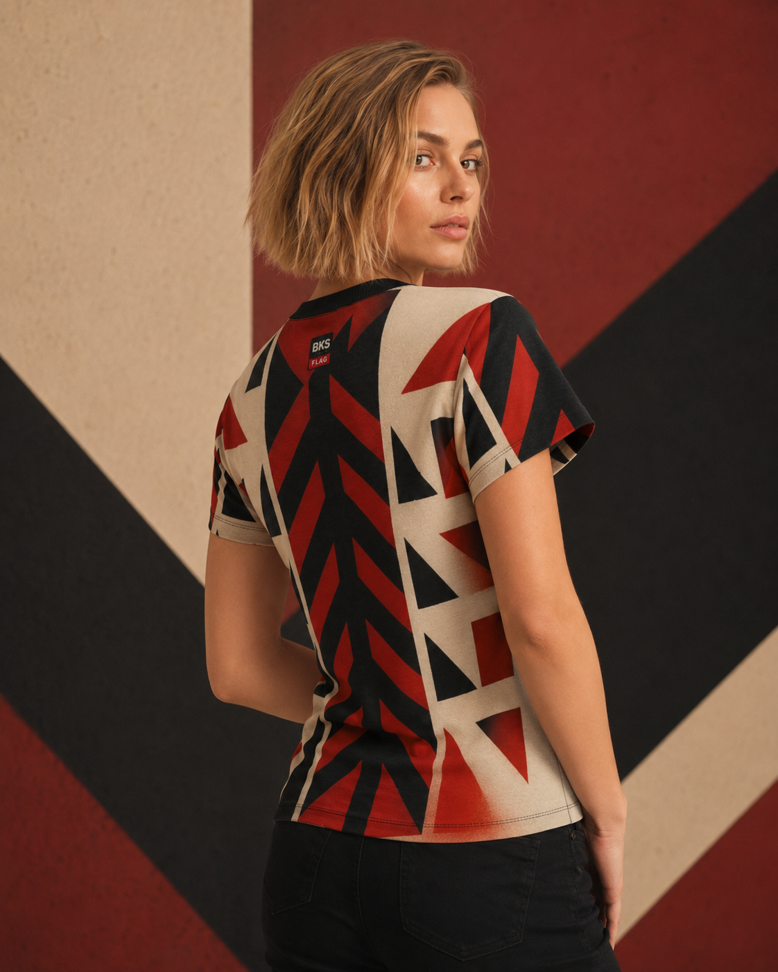 BKS Flag Standard™ Women's AOP Tee