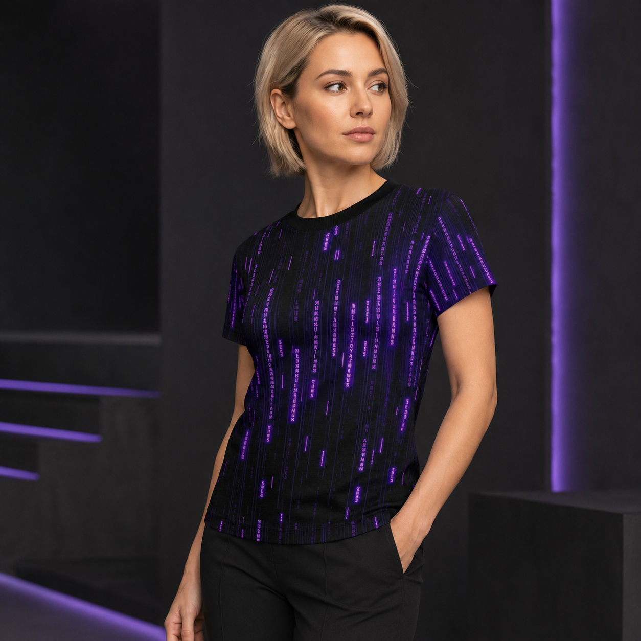 BKS Pulse Cascade™ Women's AOP Tee
