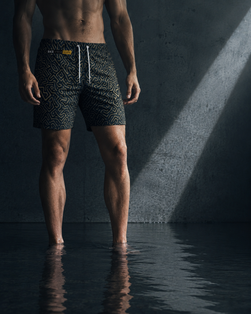 BKS Glyph Flow™ Swim Trunks