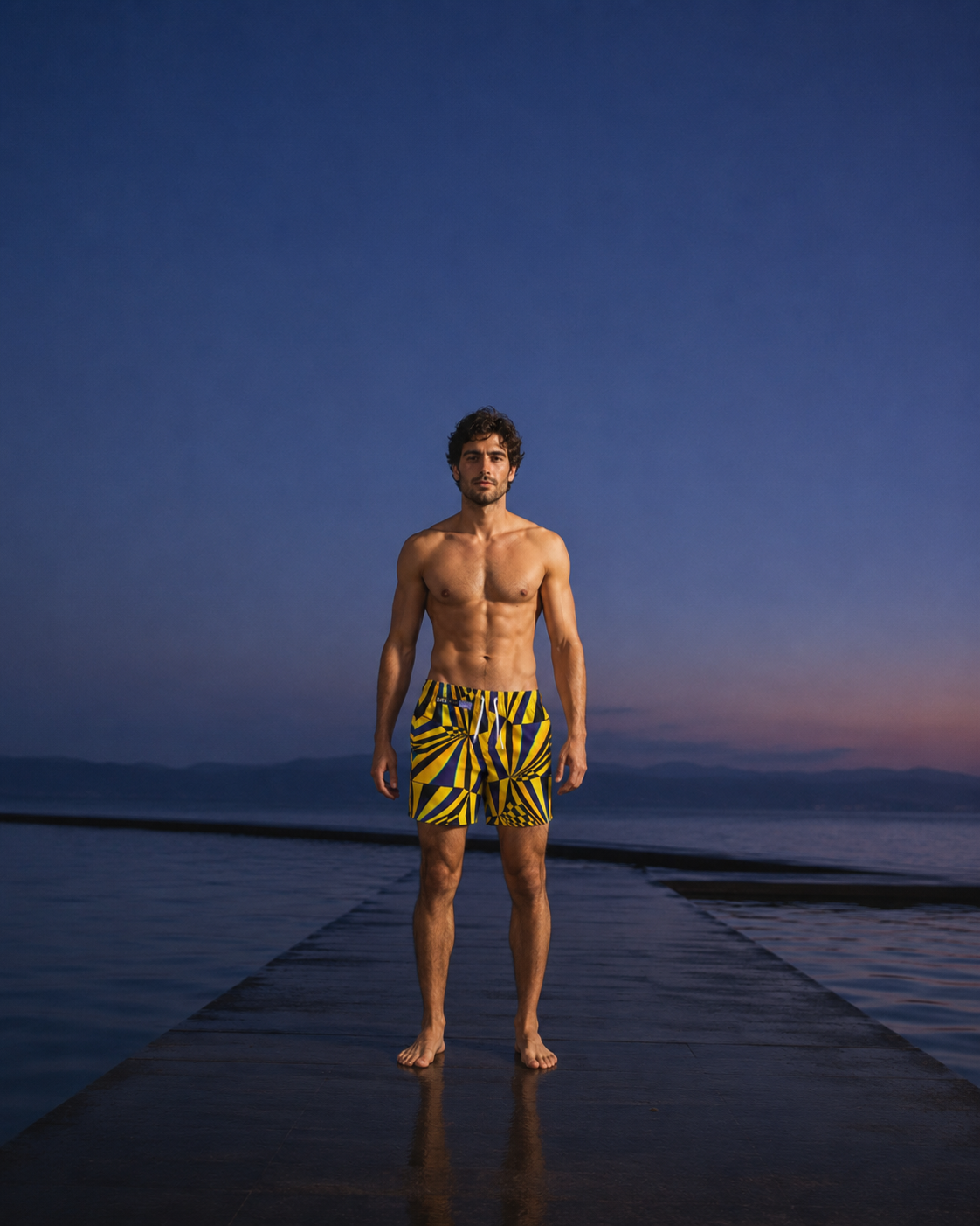 Pulse Surge™ Swim Trunks — front view