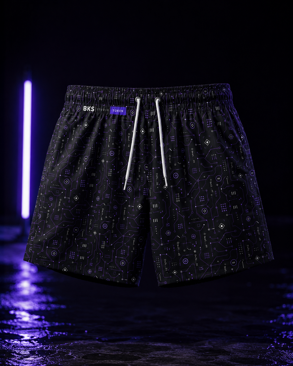 BKS Token Hash™ Swim Trunks