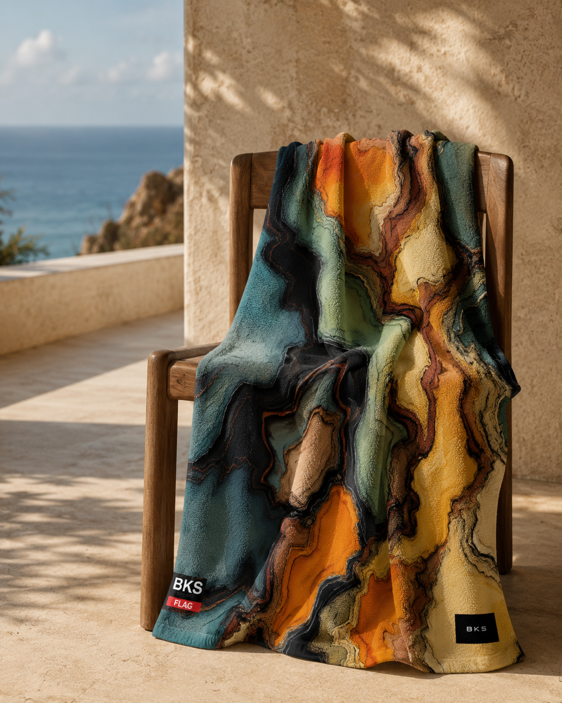 BKS Flag Coast™ Beach Towel