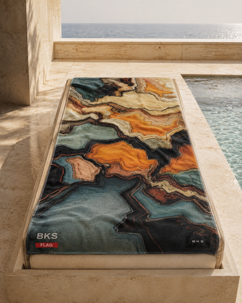 BKS Flag Coast™ Beach Towel