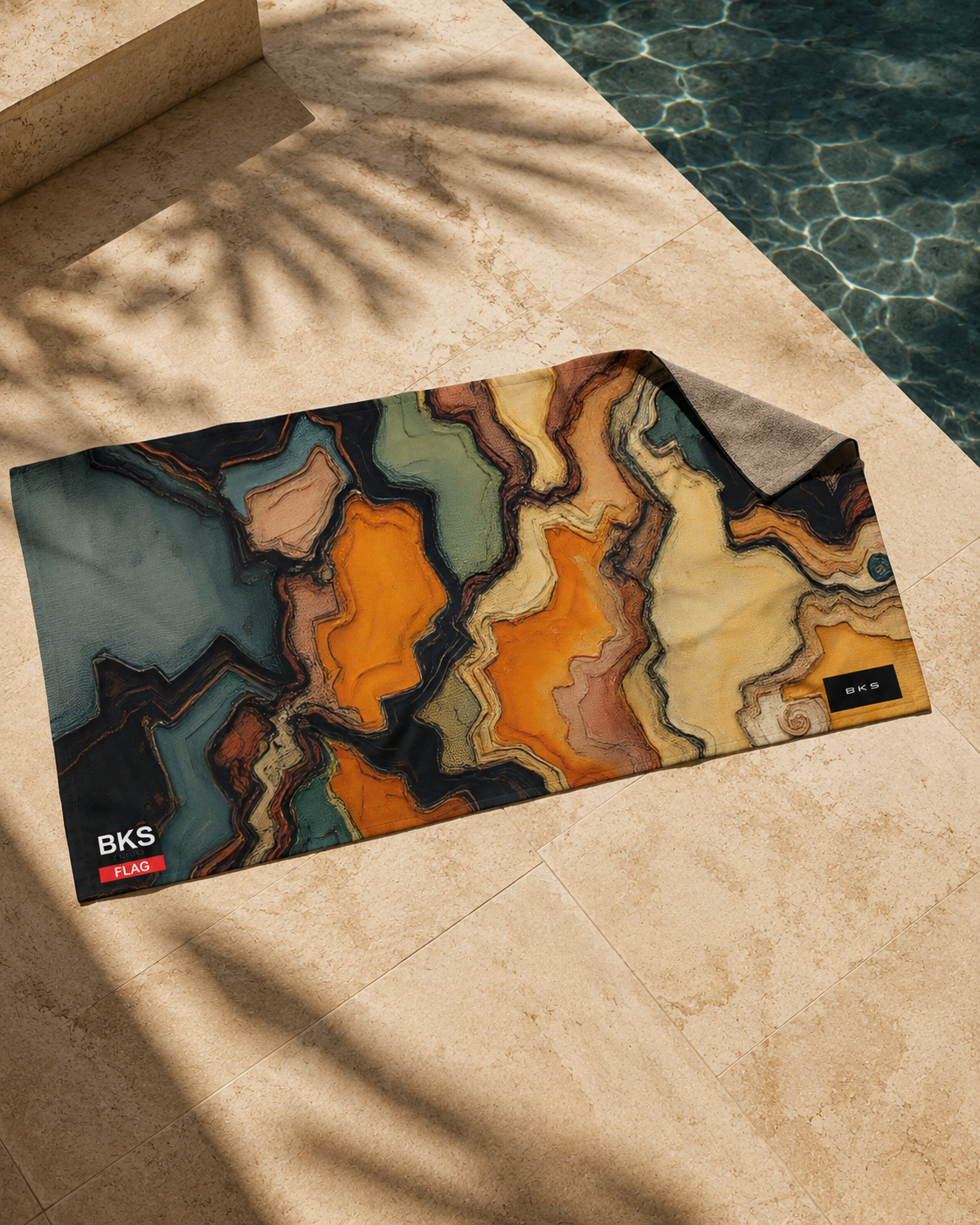 BKS Flag Coast™ Beach Towel