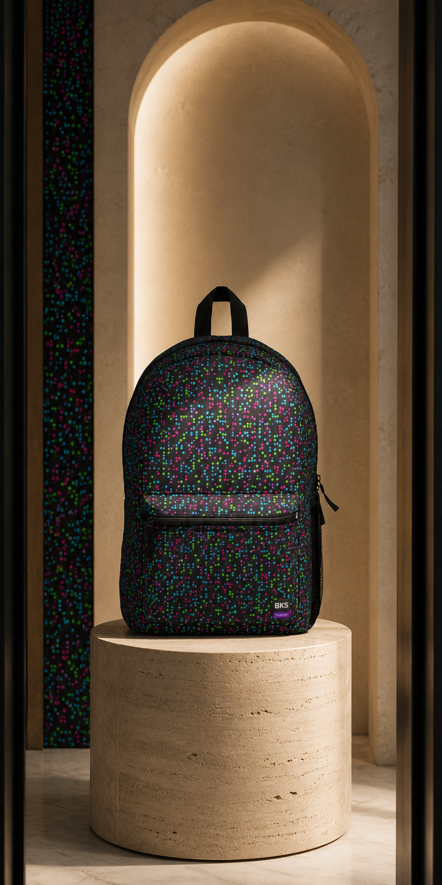 BKS Token Pixel Arcade™ Backpack — view