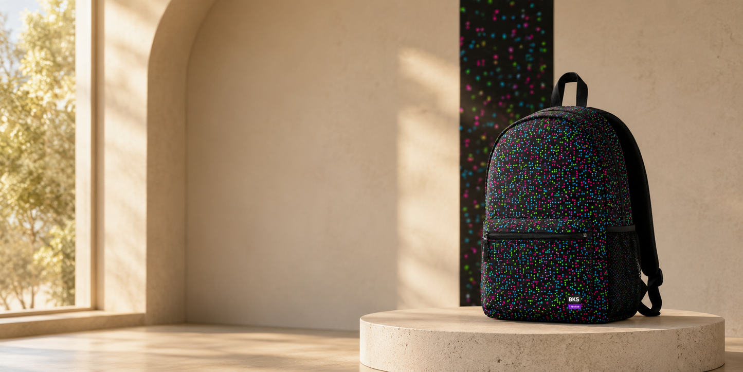 BKS Token Pixel Arcade™ Backpack — view